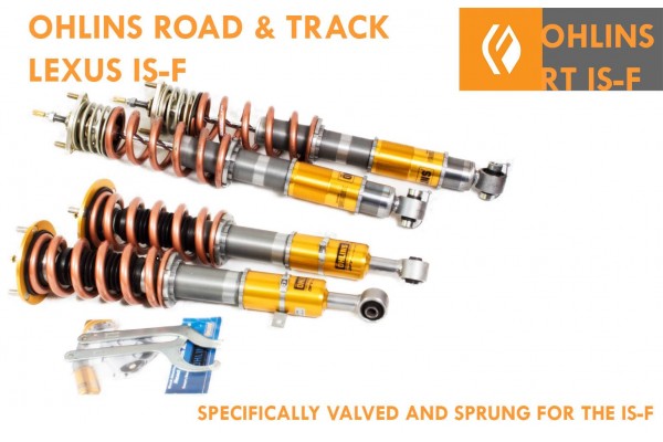 OHLINS ROAD AND TRACK COILOVERS IS-F SPECIFIC